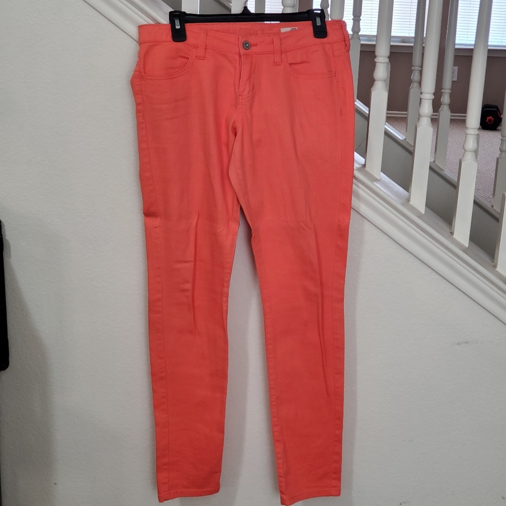 Orange Arizona Skinny Jeans